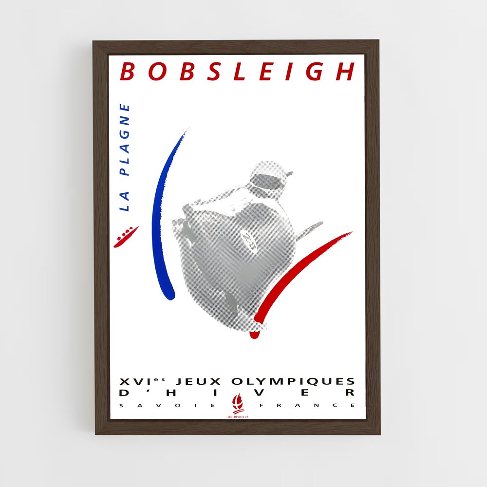 Poster Albertville Jeux – affiche Jeux Olympiques (vue 5)